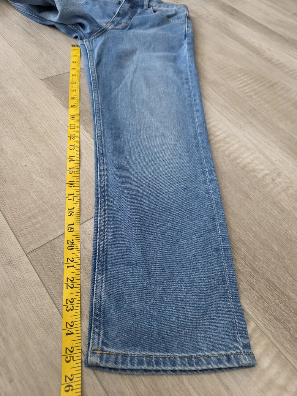 ME+EM Straight Leg Light Wash Jeans Women’s Size 26 - Picture 8 of 15